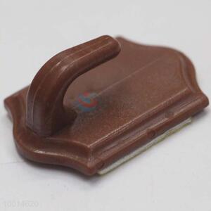 White/Brown/Coffee Middle Size Home Kitchen Wall Door Self Adhesive <em>Plastic</em> Hooks