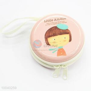Creative fashion round tin <em>coin</em> <em>purse</em>