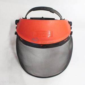 Large Steel Metal Mesh Visor Safety <em>Helmet</em> Hat For Chainsaw Brush Cutter
