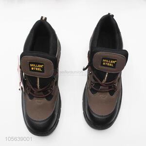 OEM customized waterproof genuine leather safety <em>shoes</em> for <em>men</em>