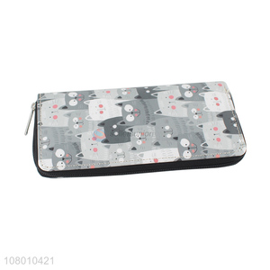 Popular Large-Capacity Zipper <em>Wallet</em> Long <em>Clutch</em> Bag Card Holder