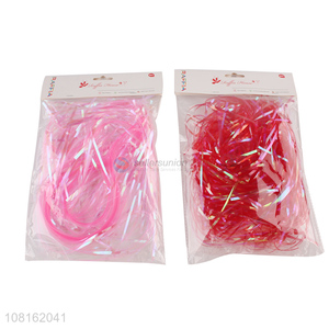 China factory color shredded paper for <em>candy</em> <em>box</em> filling
