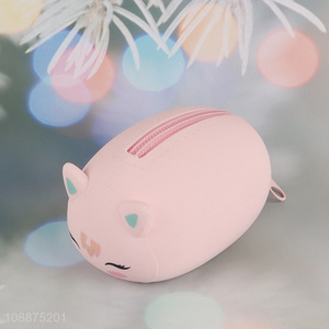 China imports cute cartoon animal shaped silicone <em>coin</em> <em>purse</em> for kids