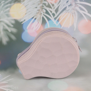 New product waterproof silicone <em>coin</em> <em>purse</em> keychain holder lipstick bag