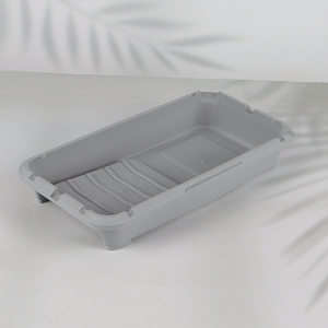 Good selling plastic 7inch <em>paint</em> tool <em>brush</em> storage tray