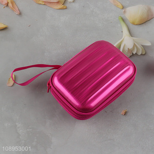 Good Quality Mini Suitcase <em>Coin</em> <em>Purse</em> Zippered Metal <em>Coin</em> Pouch