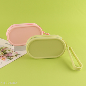 Yiwu market portable travel silicone <em>cosmetic</em> <em>bag</em> makeup <em>bag</em> for sale
