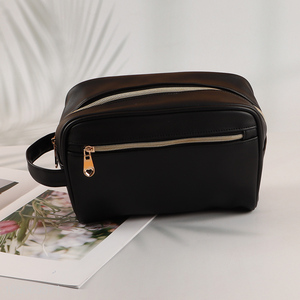 Hot Selling PU Leather Makeup Pouch Portable <em>Cosmetic</em> <em>Bag</em> for Women