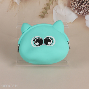 Good Quality Cute Cartoon Silicone <em>Coin</em> Wallet Kawaii Change <em>Purse</em>