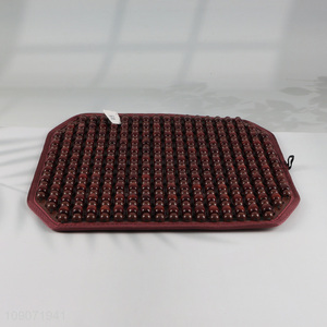 Factory Price Natural Wooden Beaded Car <em>Seat</em> <em>Cushion</em> for Cars Trucks