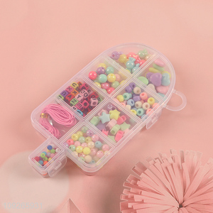Hot selling children creative <em>diy</em> bead <em>toys</em> <em>diy</em> jewelry toy set wholesale
