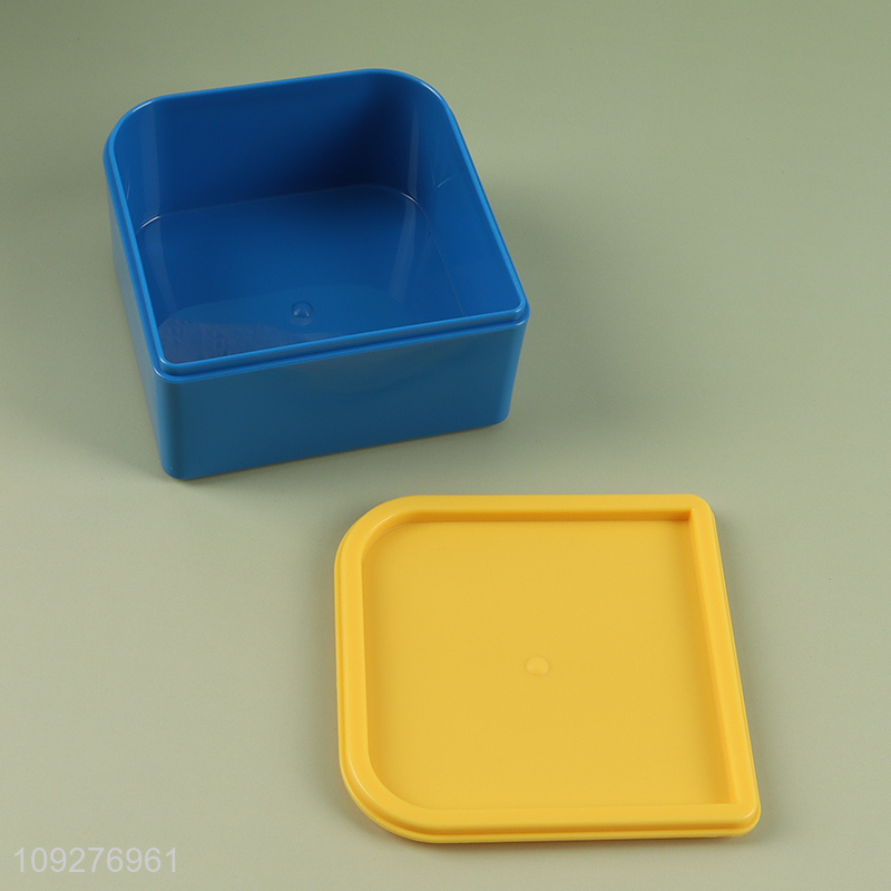 Good selling building block food container lunch box  wholesale