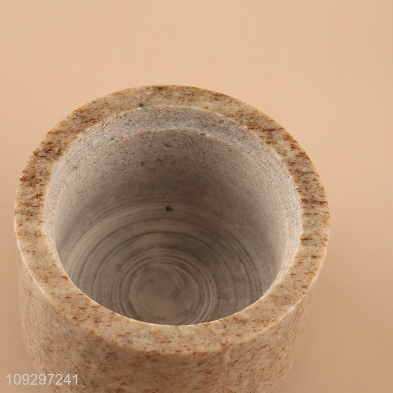 Popular products kitchen natural marble spice jar