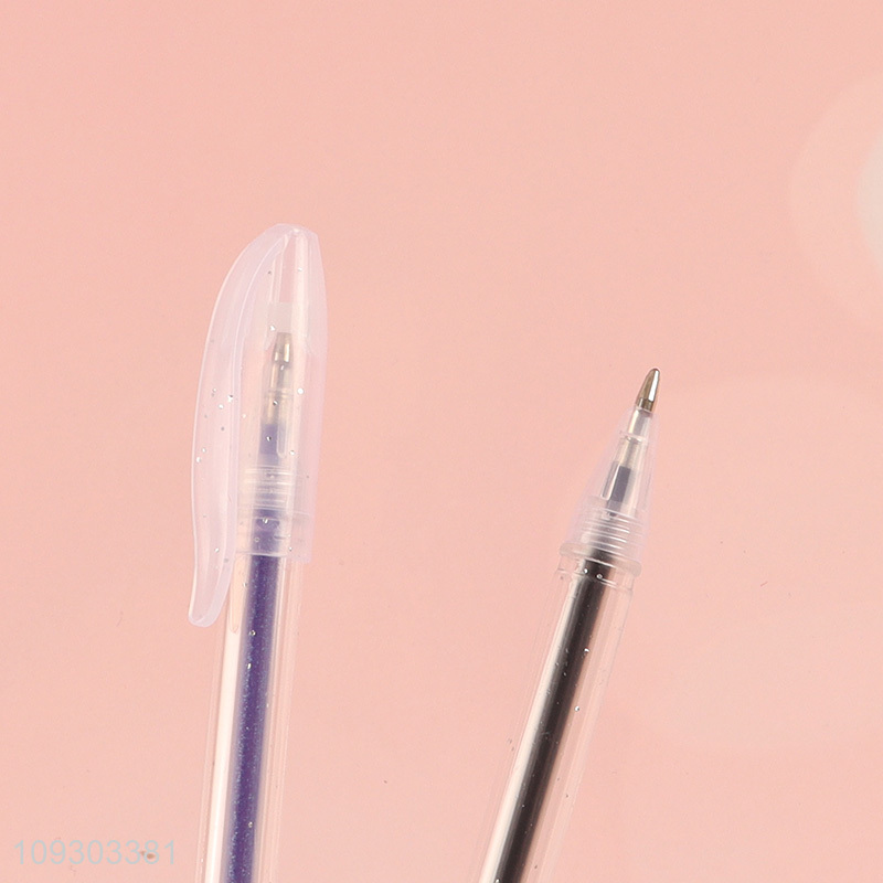 Popular products multicolor glitter pen dual tip marker