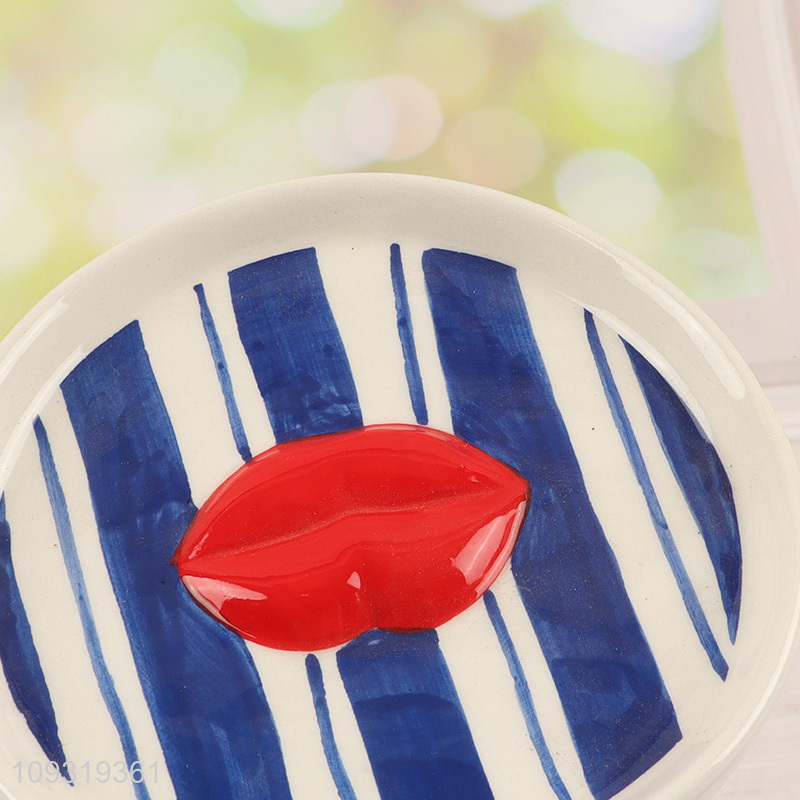 China products round ceramic tableware plate for sale