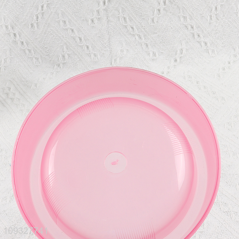 Low price multicolor plastic pet bowl pet feeder