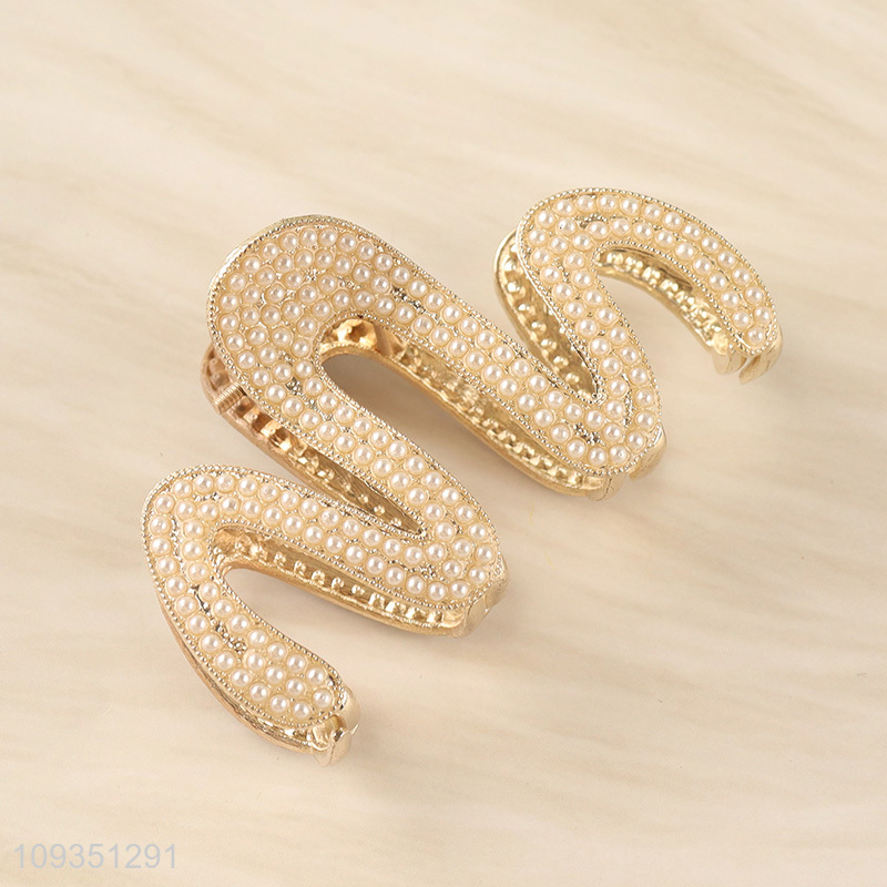 China wholesale hair decoration hair claw clips for ladies