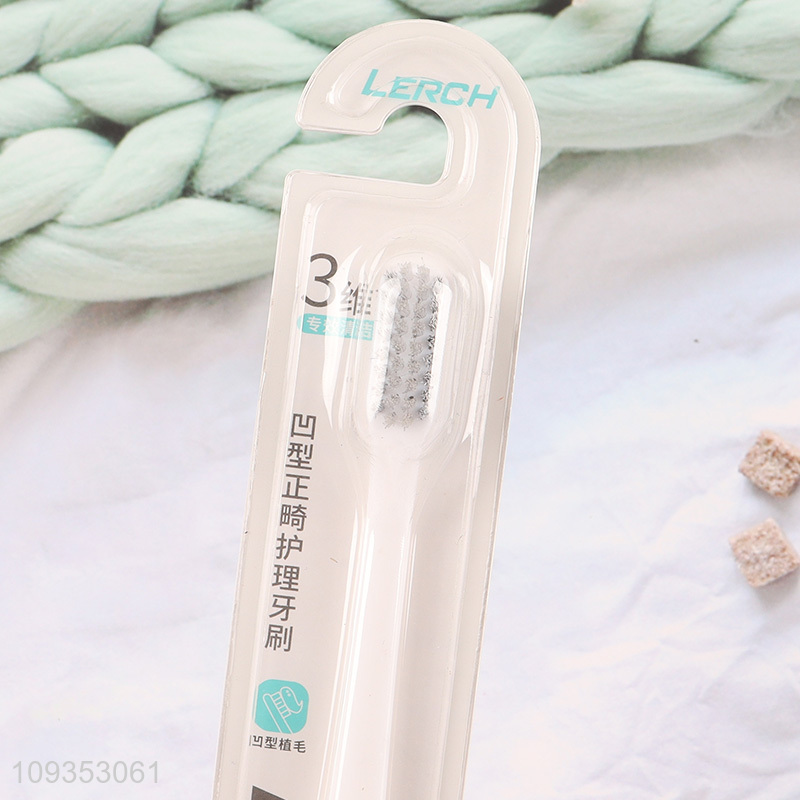 Hot items adult soft bristle teeth cleaning toothbrush