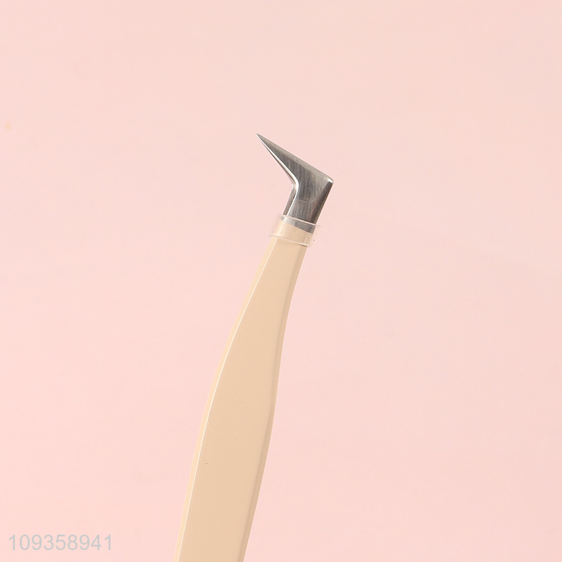 Top sale eyelash extension tweezers false eyelash tweezers