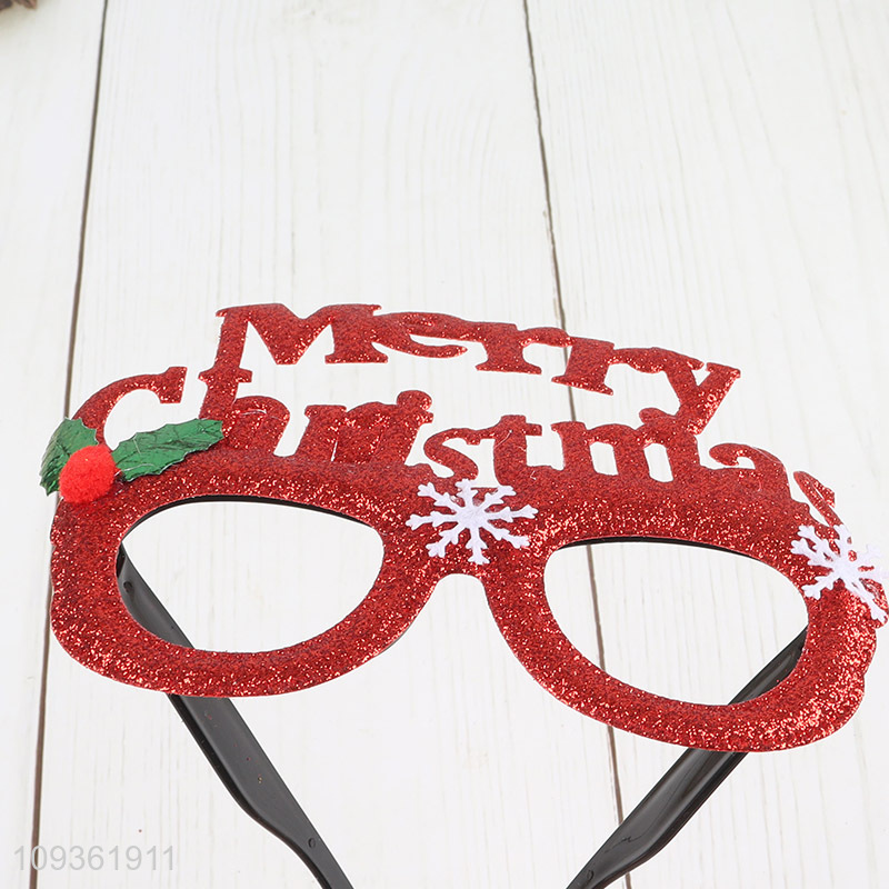 Factory direct sale multicolor party glasses Christmas glasses