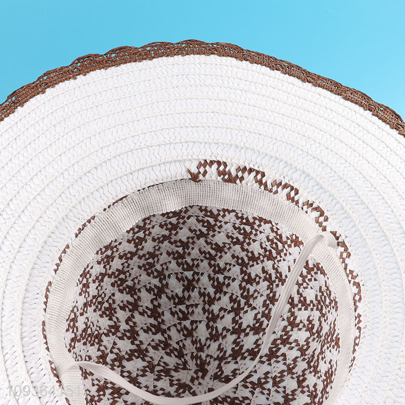 Top sale straw hat beach hat ladies sun hat