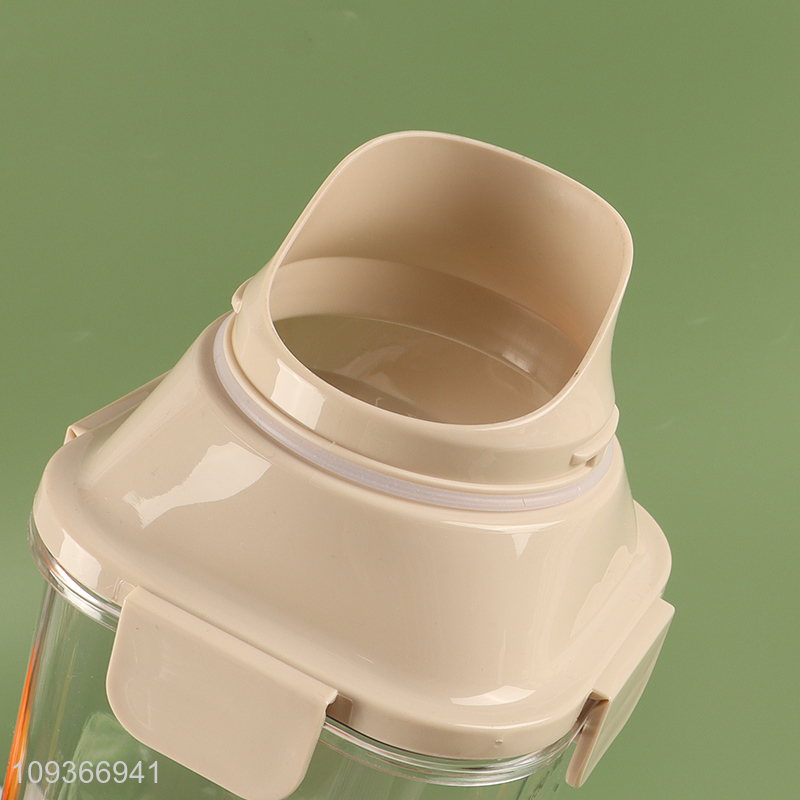 Low price home kitchen sealed storage jar with lid