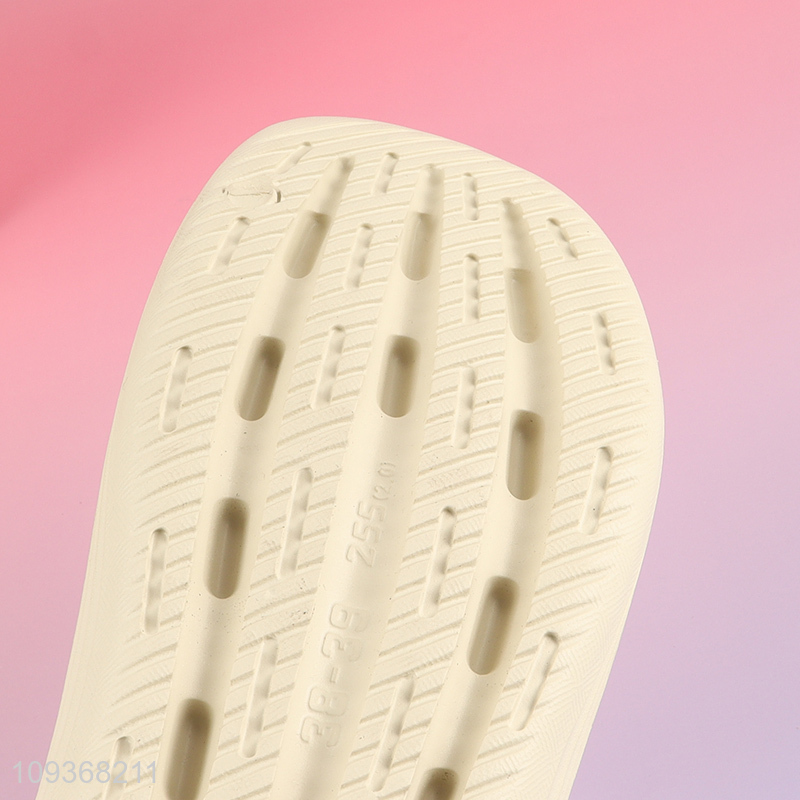 China wholesale non-slip breathable summer home slippers