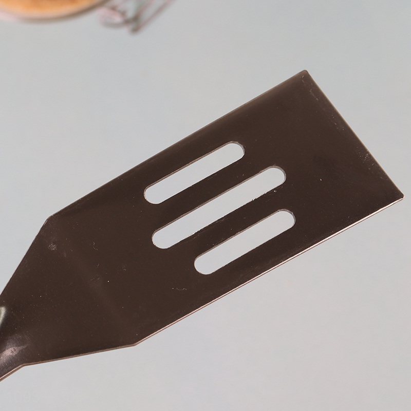 New arrival stainless steel slotted spatula for cooking