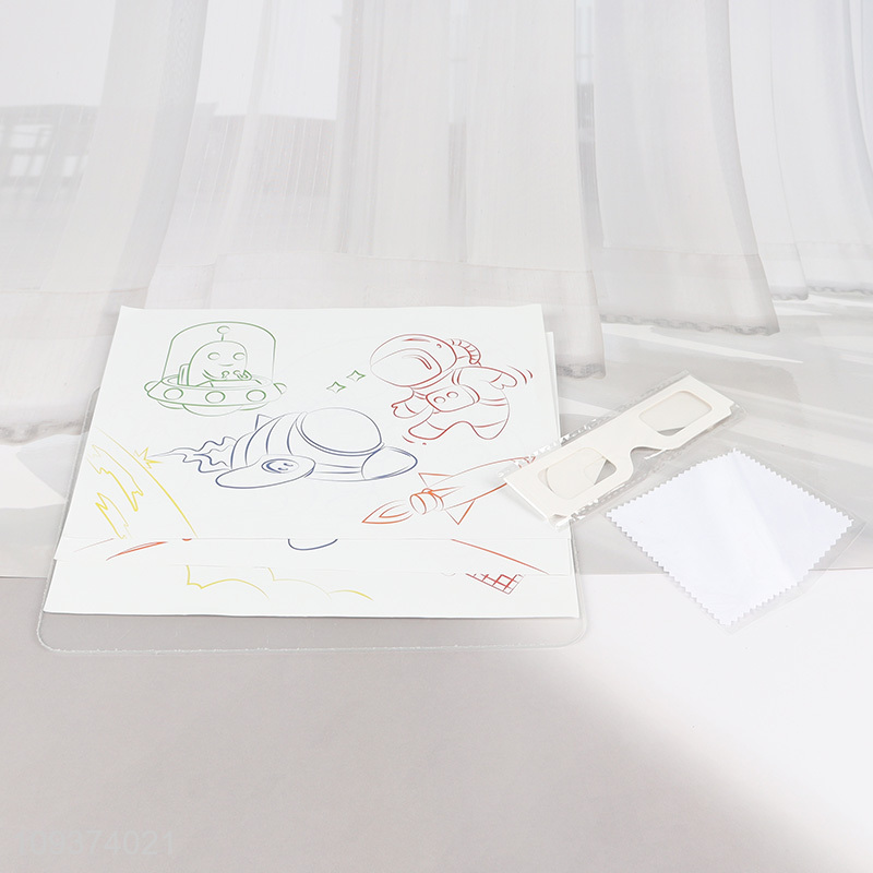 Good quality children 3d drawing board painting board