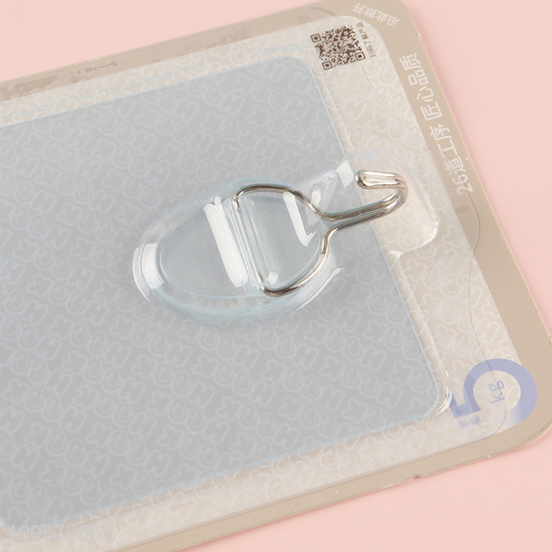 New arrival square traceless sticky hook wall hooks