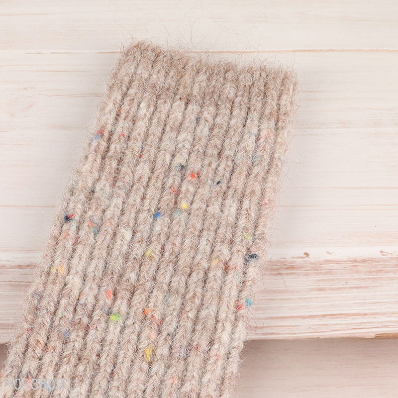 Latest products   winter knitted arm sleeve arm cover for sale