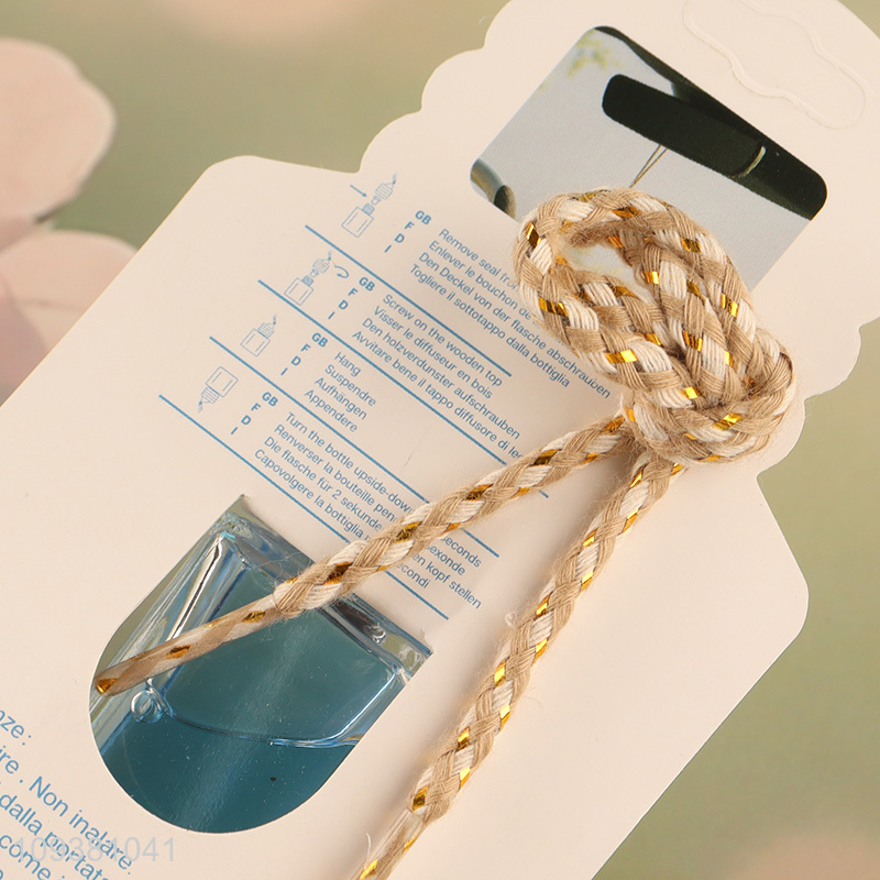 Yiwu market 12ml hanging car perfume automobile perfume