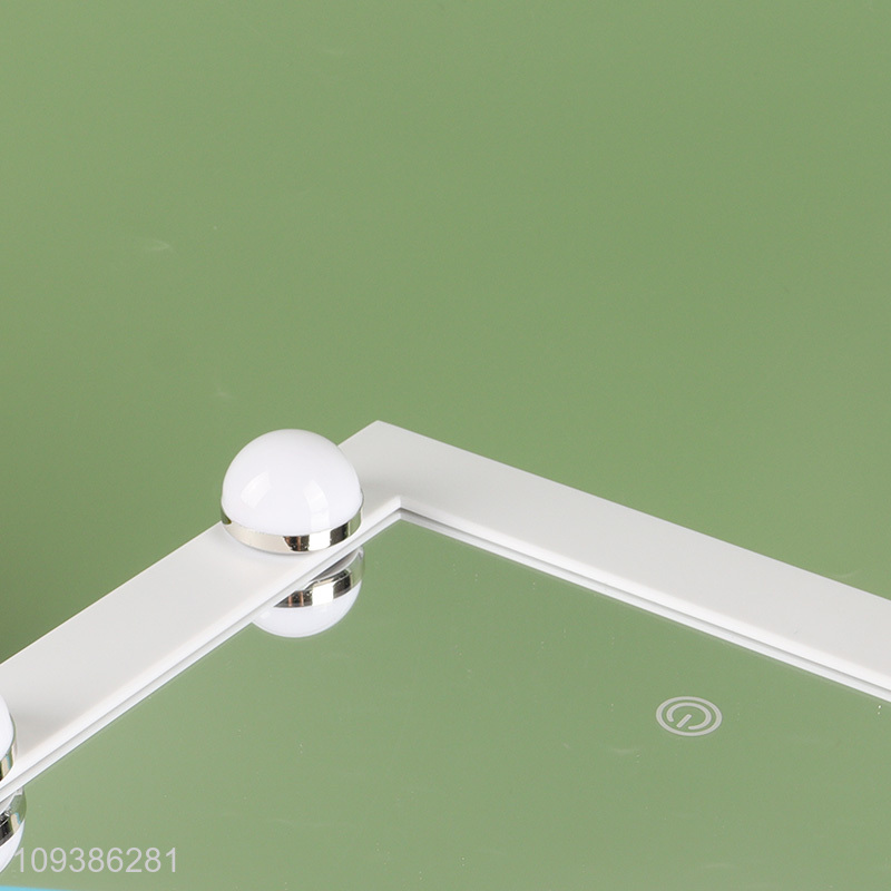 Online wholesale makeup mirror cosmetic mirror with led lights