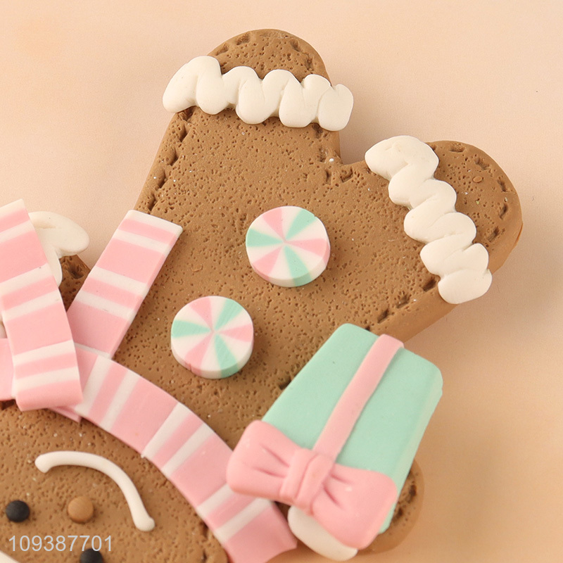 Low price gingerbread man hanging ornament decoration for Christmas