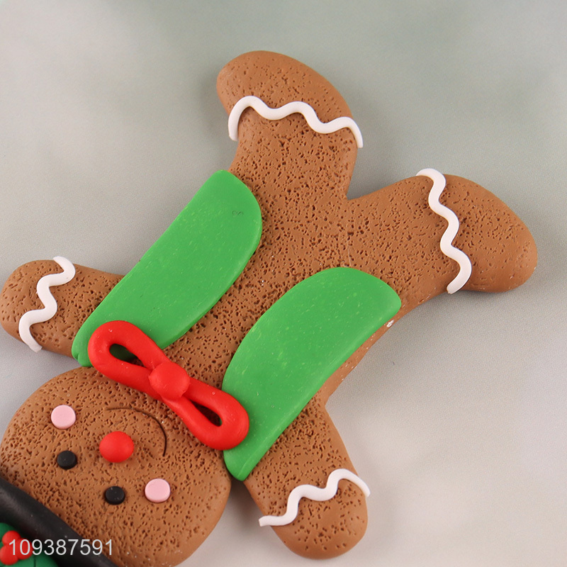 Best sale gingerbread man shape Christmas hanging ornament
