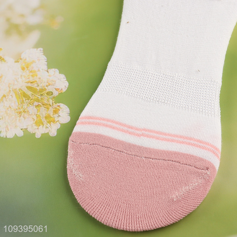 Top selling fashion breathable anti-slip boat socks