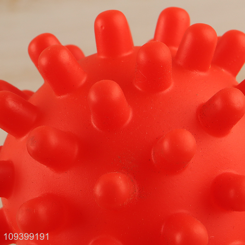 Factory direct sale pet teeth massage ball toy