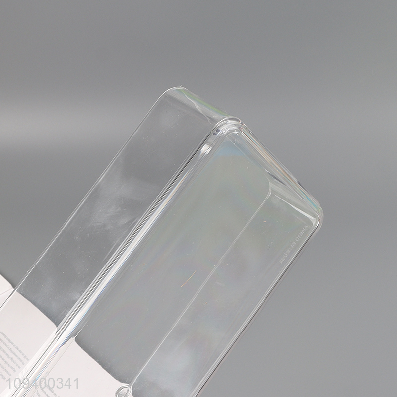 China wholesale transparent storage box with handle