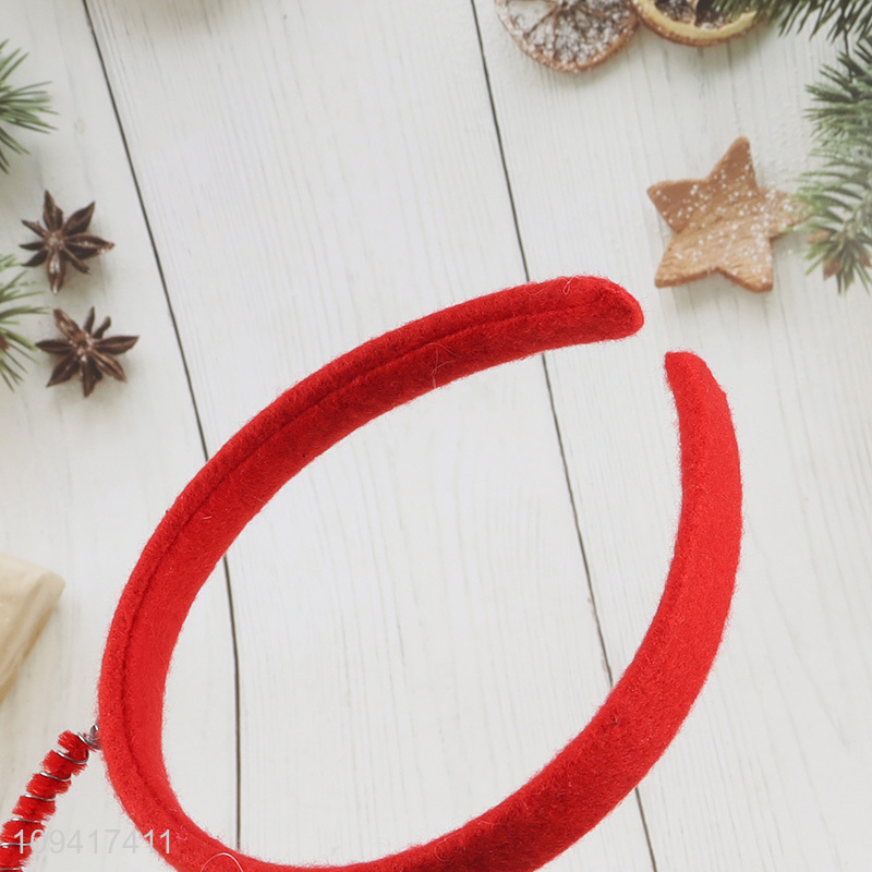 Top sale xmas tree Christmas hair hoop hair accessories