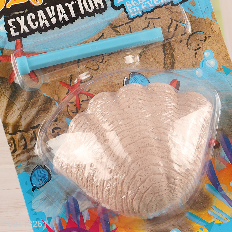 Good Price Sea Shell Excavation Kit Digging Toy