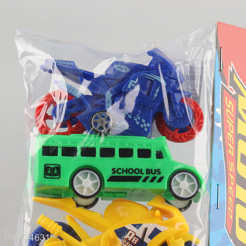 Top products kids pull back vehicle toy gift set