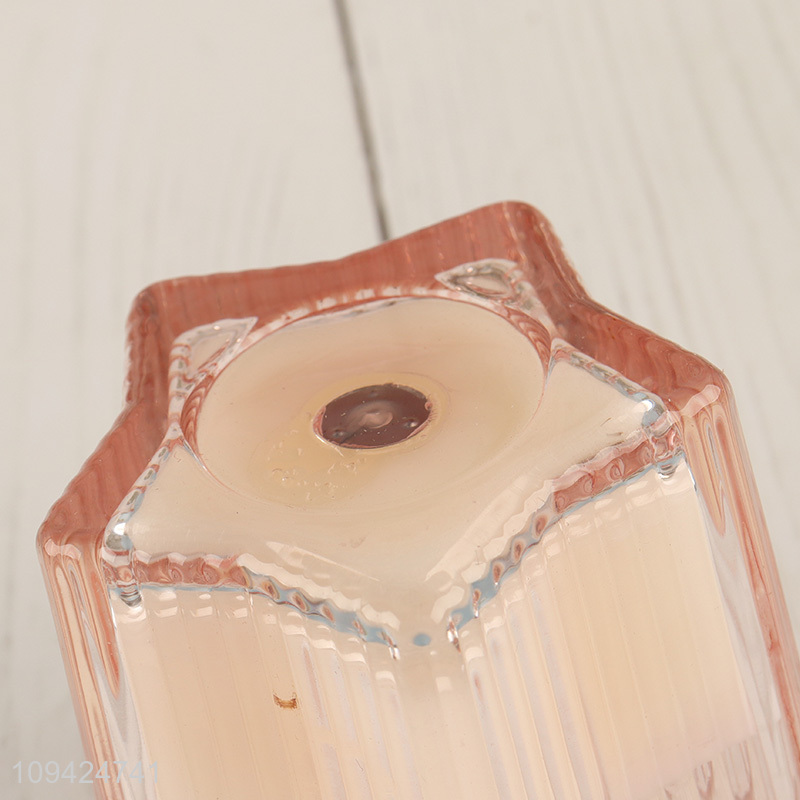 China wholesale home decor glass cup candle scented candle