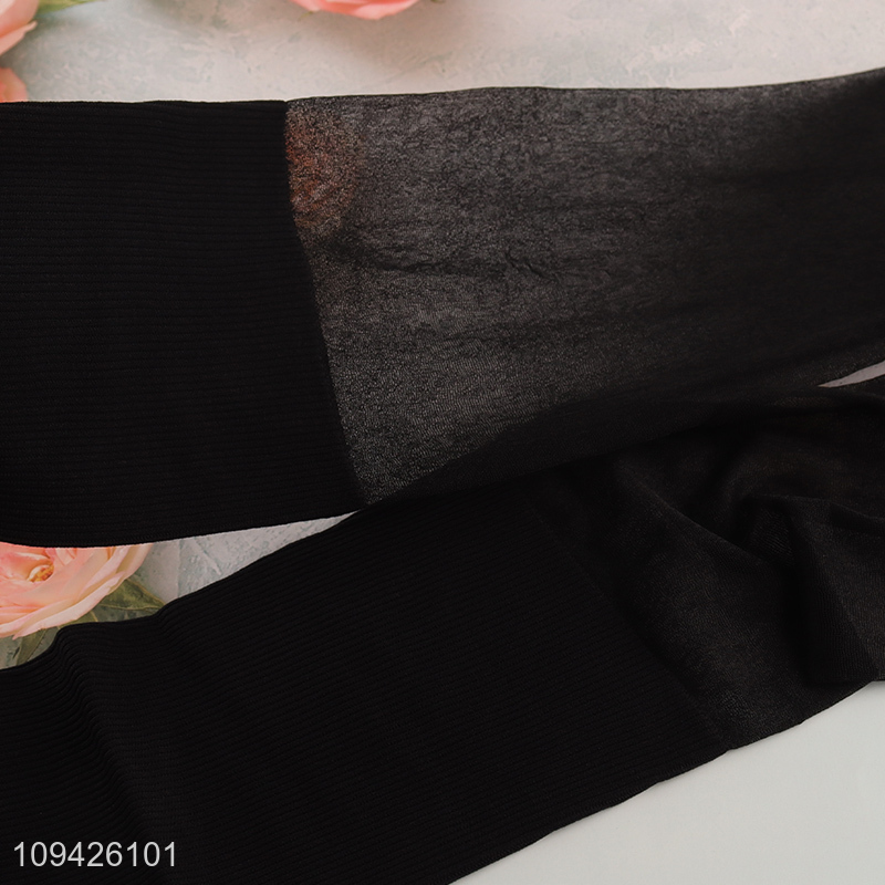 Factory direct sale fashion black ladies pantyhose wholesale