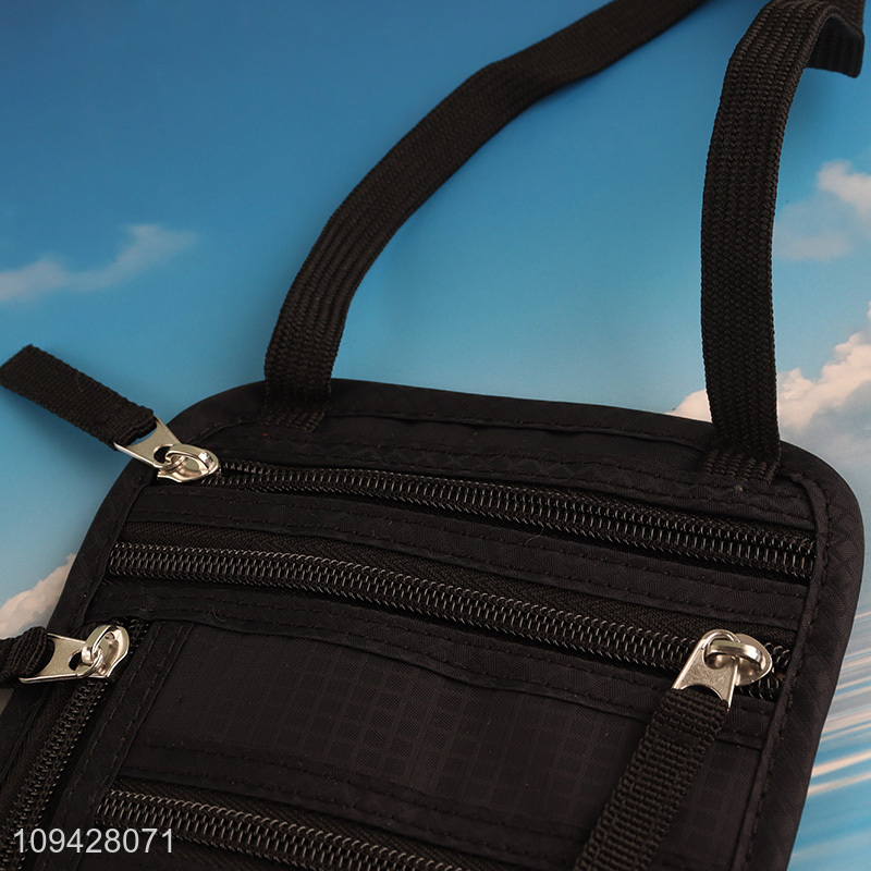 Low price rfid blocking crossbody card holder