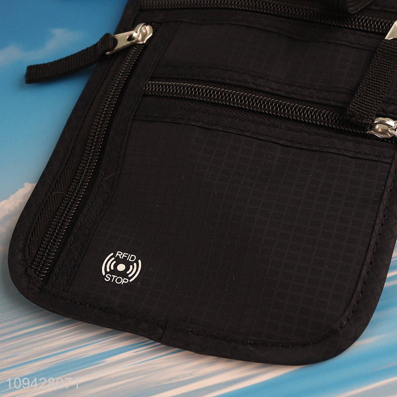 Low price rfid blocking crossbody card holder