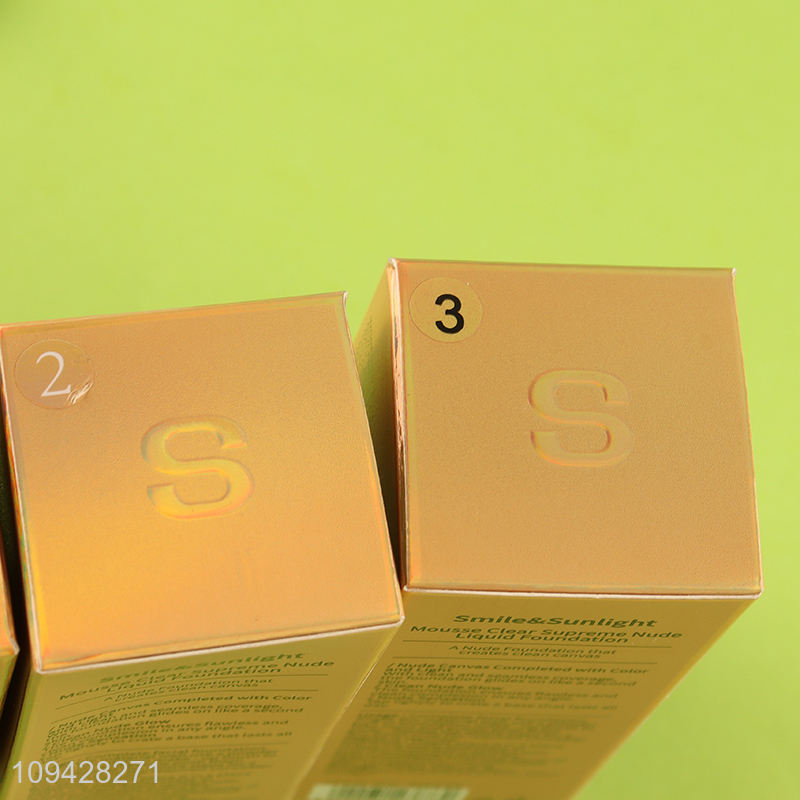 Low price waterproof long lasting liquid foundation