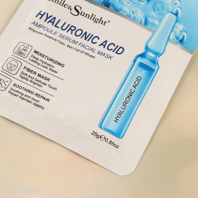 Good selling hyaluronic acid face care facial mask