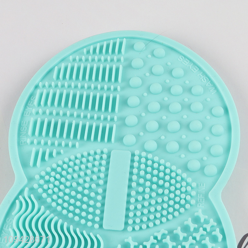 Silicone Makeup Brush Cleaning Mat Scrubber Mat