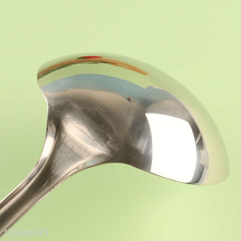 New arrival long handle kitchen utensil soup ladle