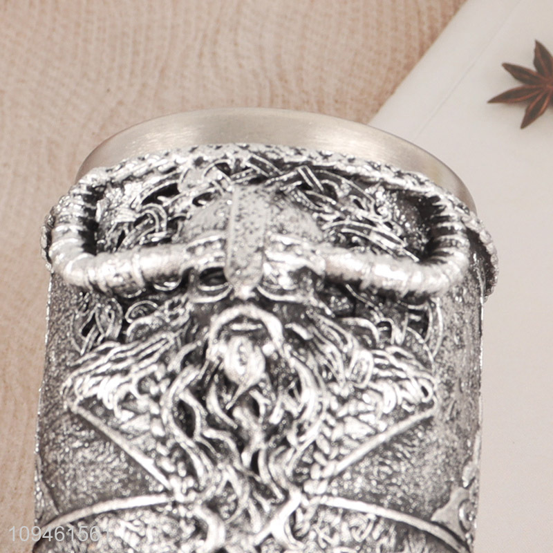 Top products 50ml resin styled stainless steel wine cup